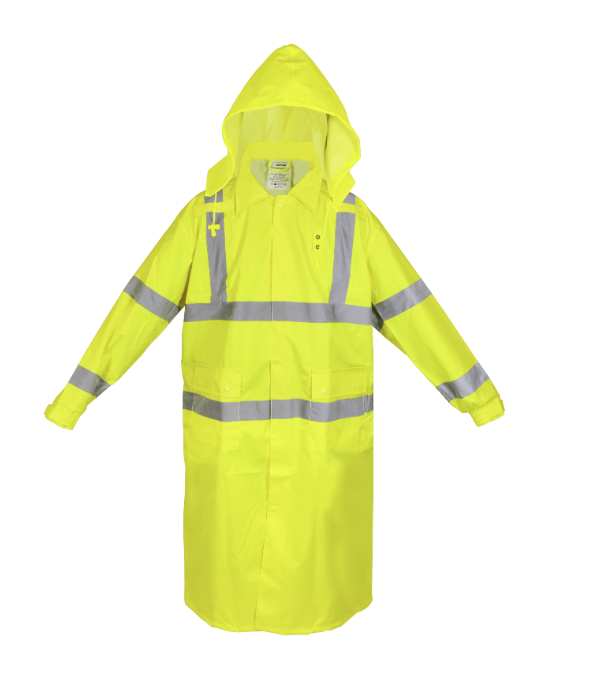 IRW9520FR L Hi viz FR Raincoat Gemini Safety Industrial Supply LLC IRW9520FR L Hi viz FR Raincoat Gemini Safety Industrial Supply LLC